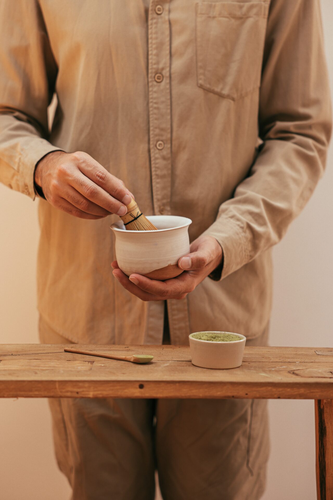 お茶のいただき方