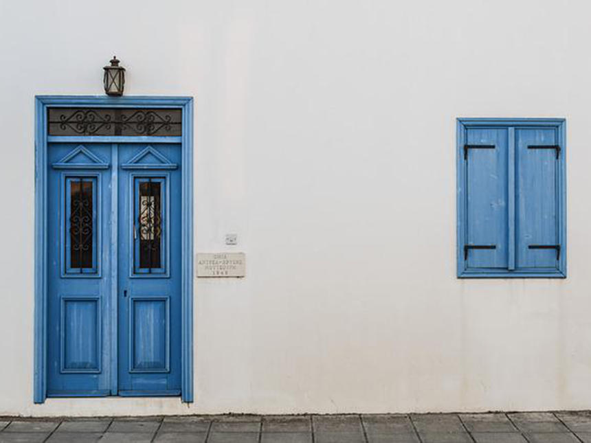 塗りたい壁の素材を確認の画像