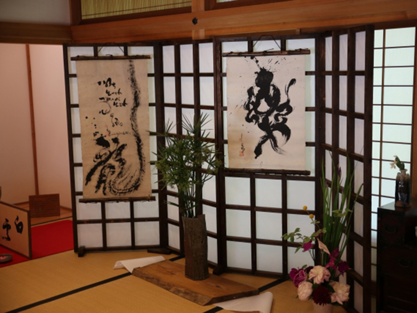 掛け軸を自作するときの注意点の画像